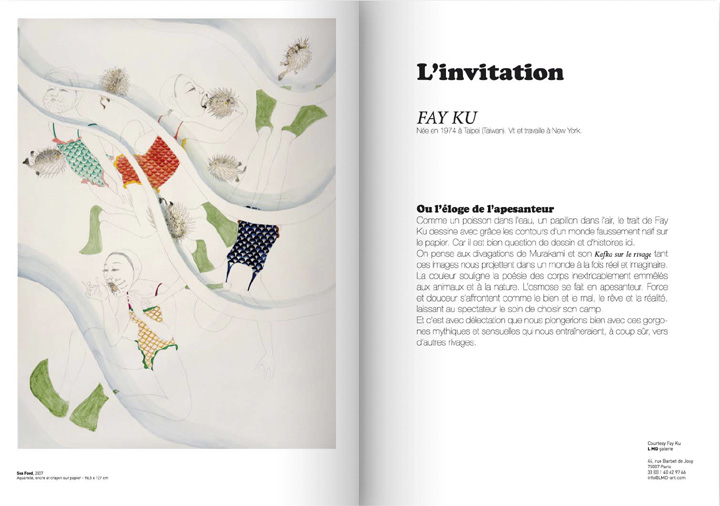 agence corrida ole magazine saison 05 p66 - Invitation : Fay Ku